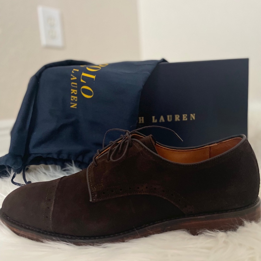 Polo Ralph Lauren suede shoes - Picture 4 of 11